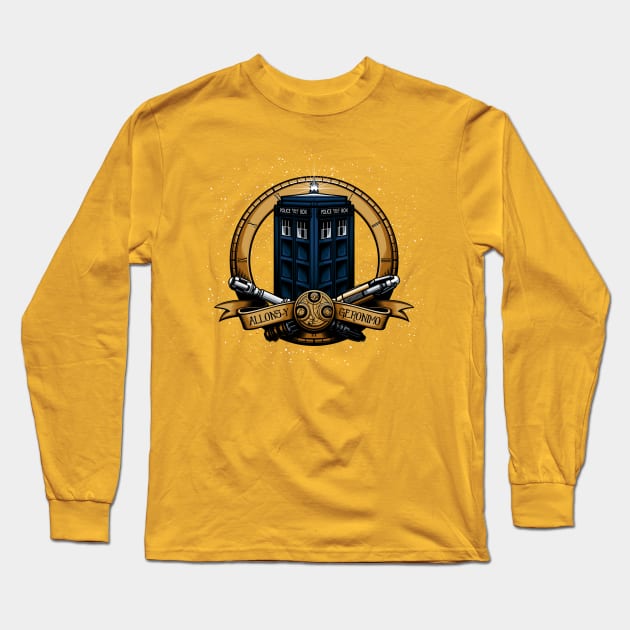 The Day of the Doctor Long Sleeve T-Shirt by SixEyedMonster